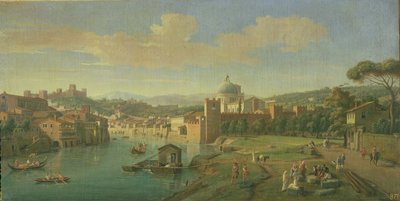 Ansicht von Verona von Gaspar van Wittel